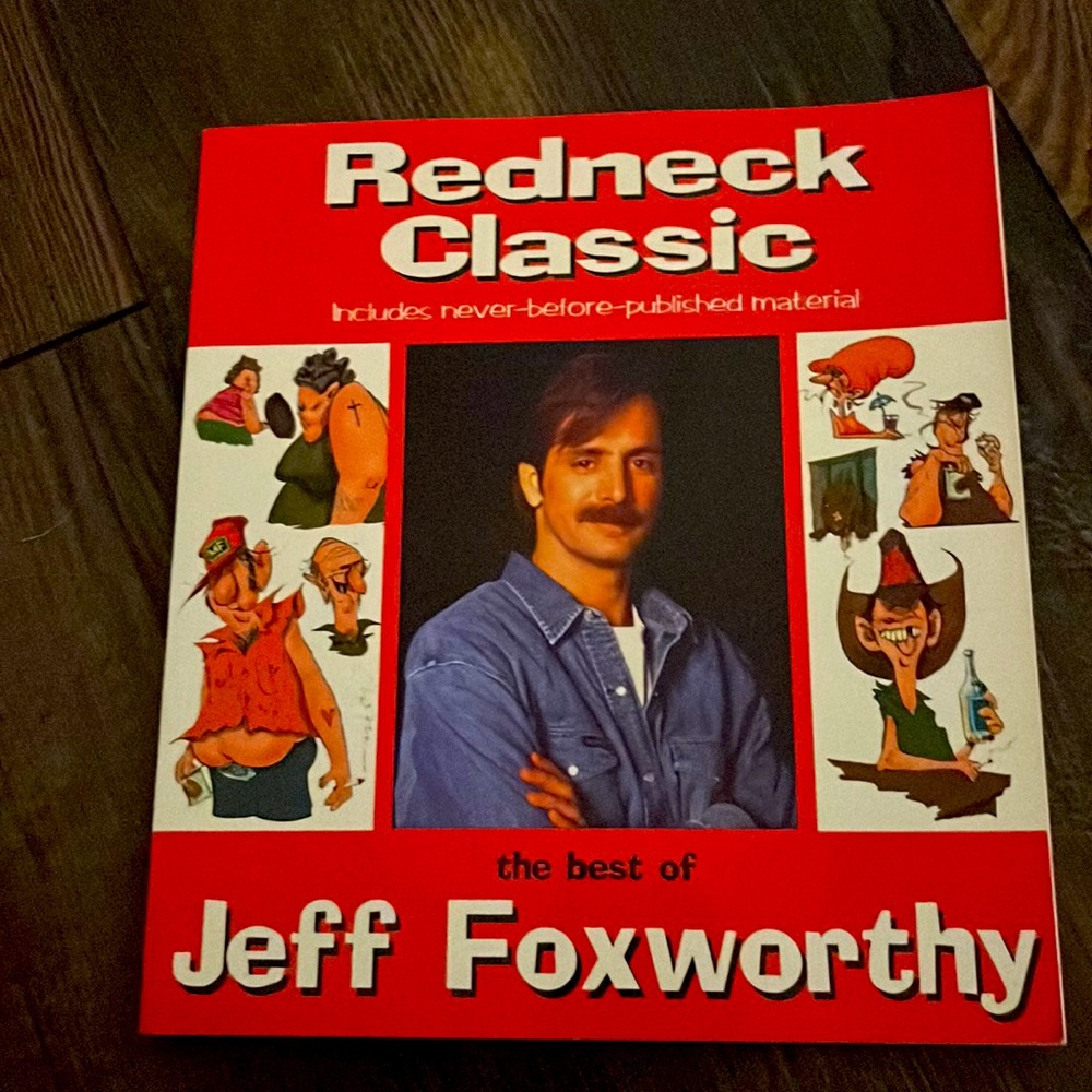 Redneck Classic the best of Jeff Foxworthy Softcover Book